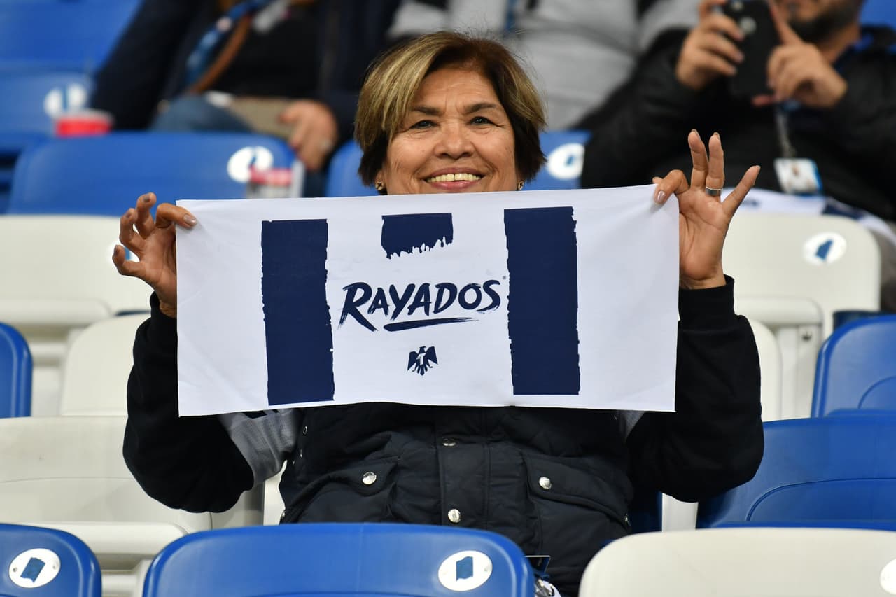 Este es el ambiente que hubo momentos antes del silbatazo inicial en el choque de Liguilla entre Monterrey y Santos Laguna.