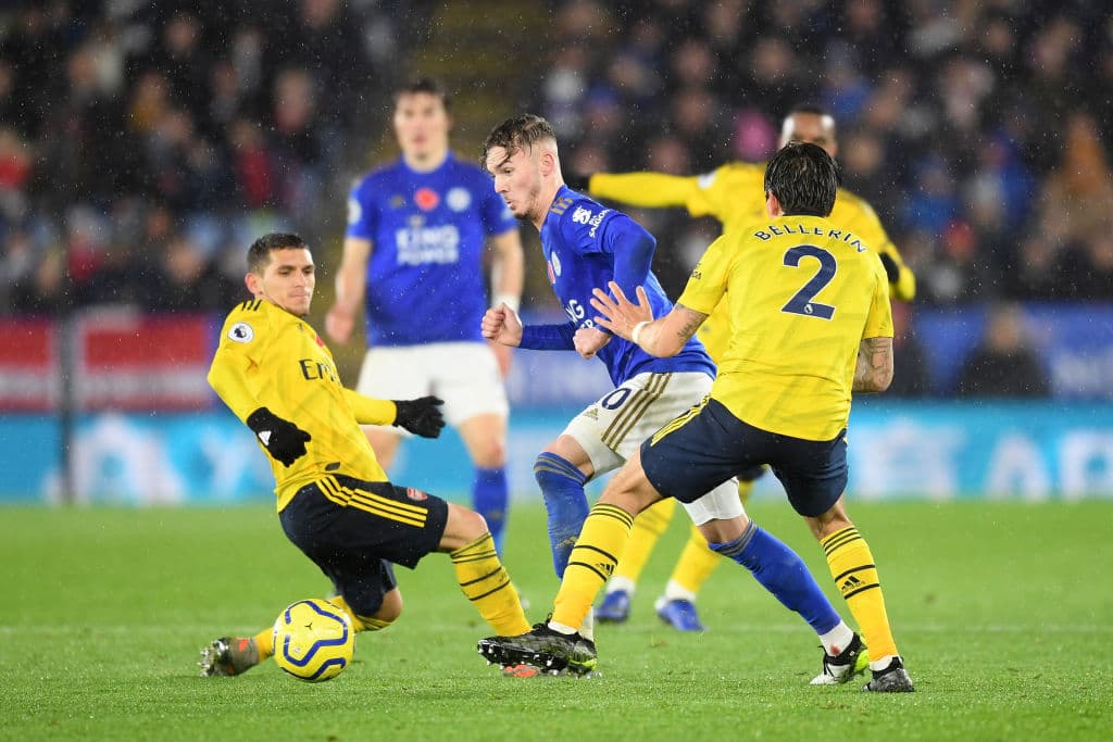 Leicester City 2-0 Arsenal.