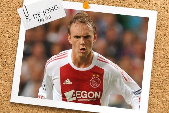 Del nuevo campeón de la Eredivisie, está el joven Siem de Jong.
