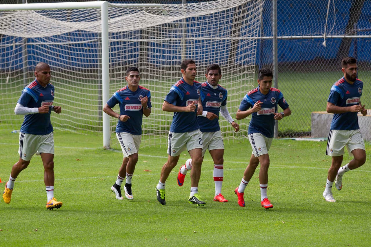 Chivas entrenamiento