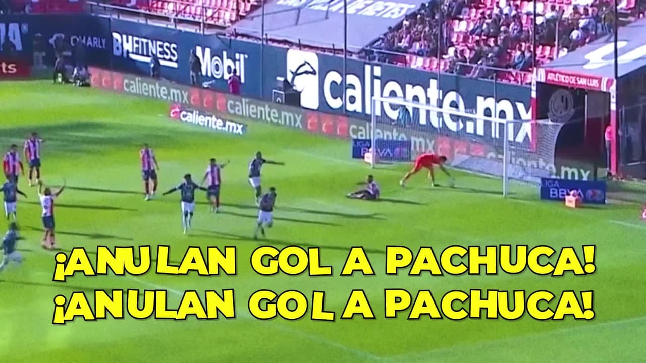 ¡No cuenta! Anulan gol de Pachuca
