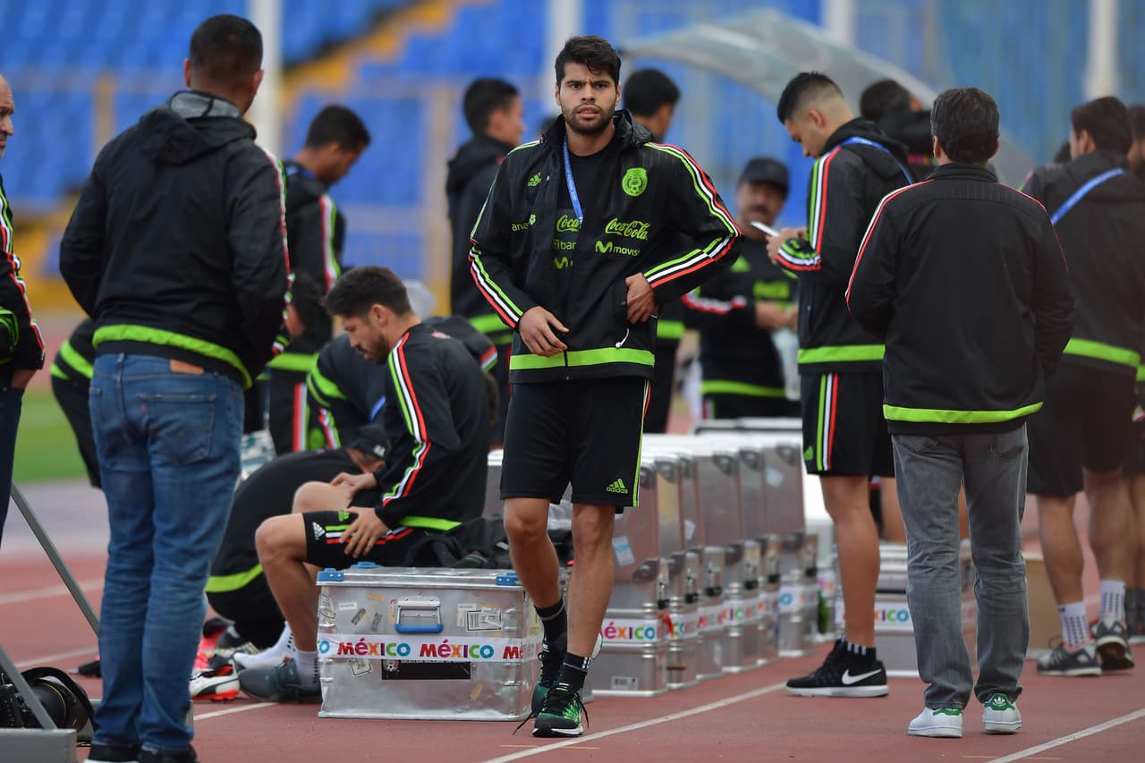 El Estadio Central de Kazán volvió a ser el escenario para la práctica del equipo de Juan Carlos Osorio, que por estos días ha sido fuertemente criticado por sus rotaciones.