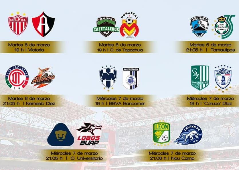 Así quedaron definidos los cruces para el torneo alterno a Liga MX.