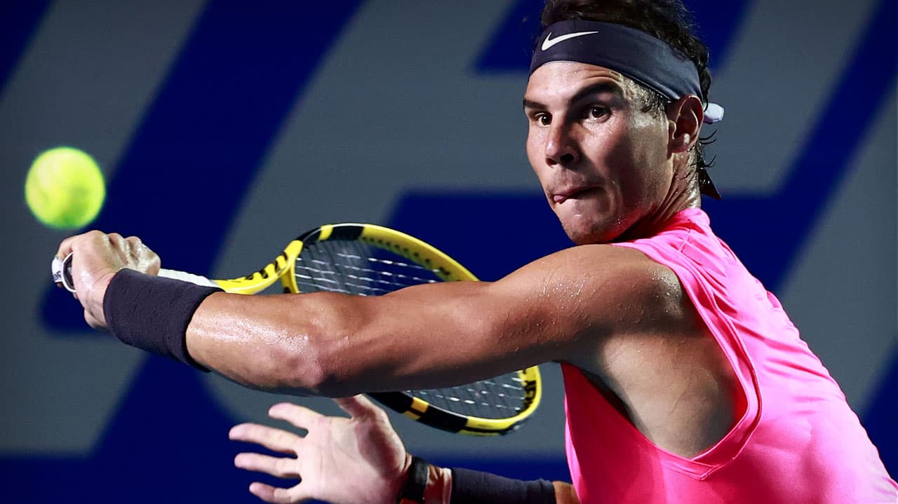 Rafael Nadal cumplió el pronóstico y venció en el Abierto Mexicano de Tenis al búlgaro Grigor Dimitrov para meterse a la final del torneo de Acapulco.