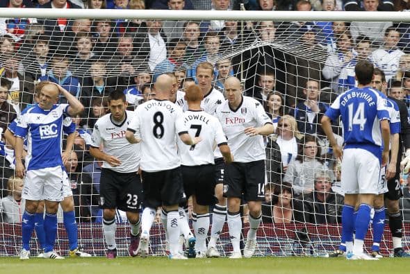 Brede Hangeland fue el hombre del encuentro, poniendo en ventaja al Fulham.