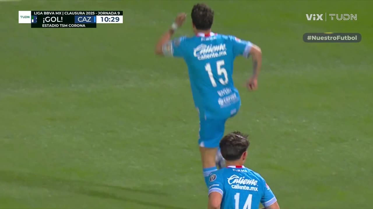 ¡Gol de Cruz Azul! Rotondi pone un bombón en el área y Nacho no perdona