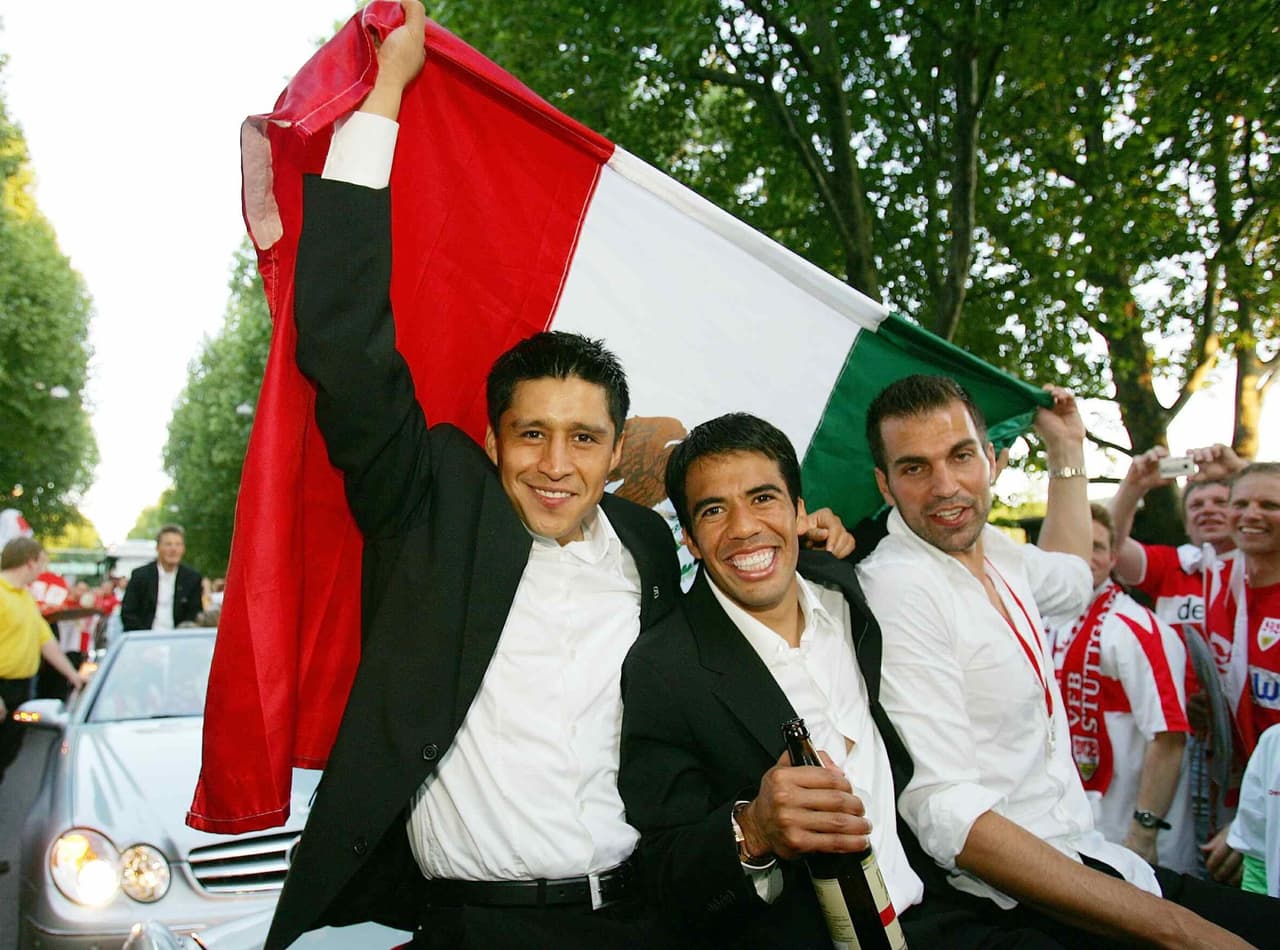 Pável Pardo también fue una gran figura en aquel Stuttgart campeón.