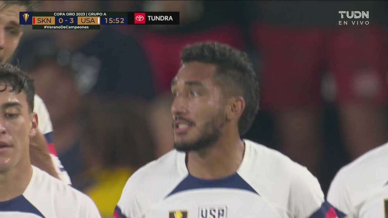 ¡Pinta para goleada! Ferreira define cruzado para el 3-0 de Team USA