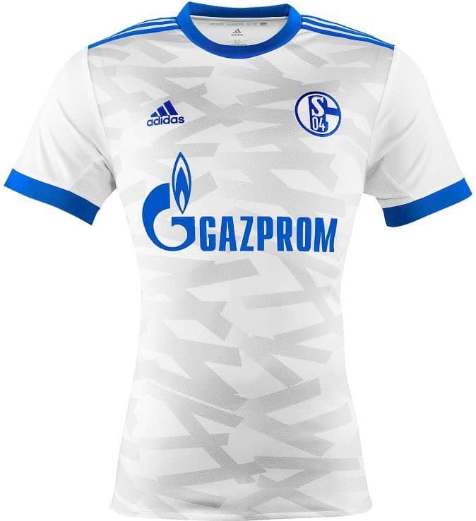 Muy sobria, la nueva camiseta del Schalke 04.
