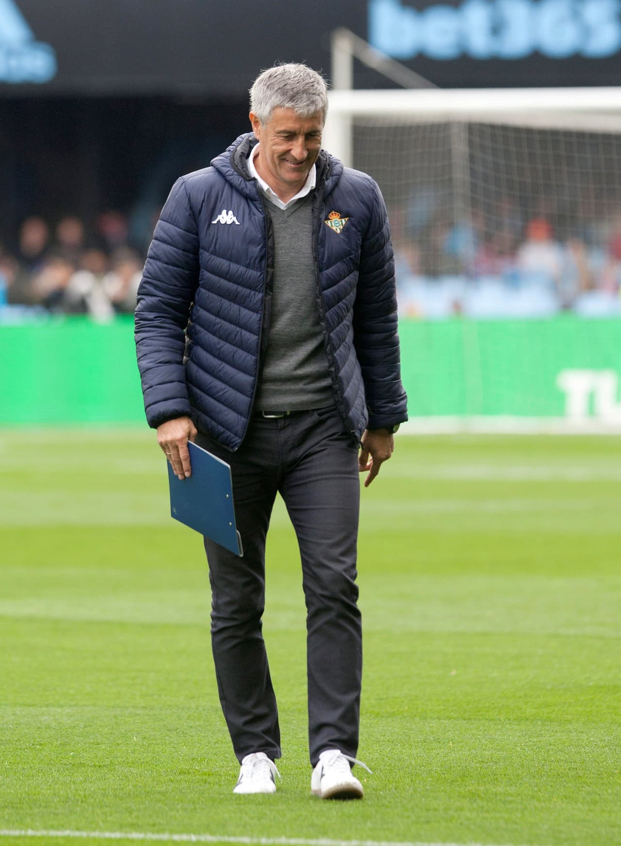 El entrenador del Betis, Quique Setién, se pone en la pelea por torneos continentales al ubicarse de sexto con 39 puntos, a la espera de lo que haga Sevilla.