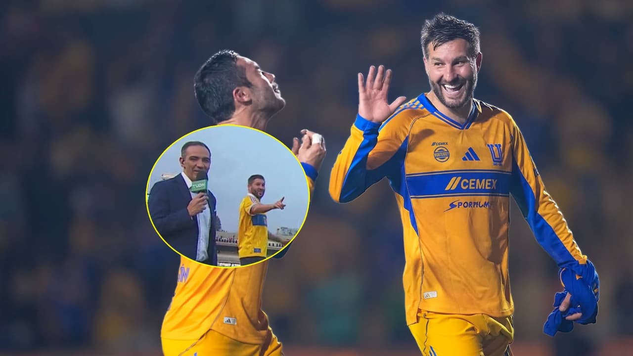 ¡André-Pierre Gignac intercambia palabras con los comentaristas de TUDN!