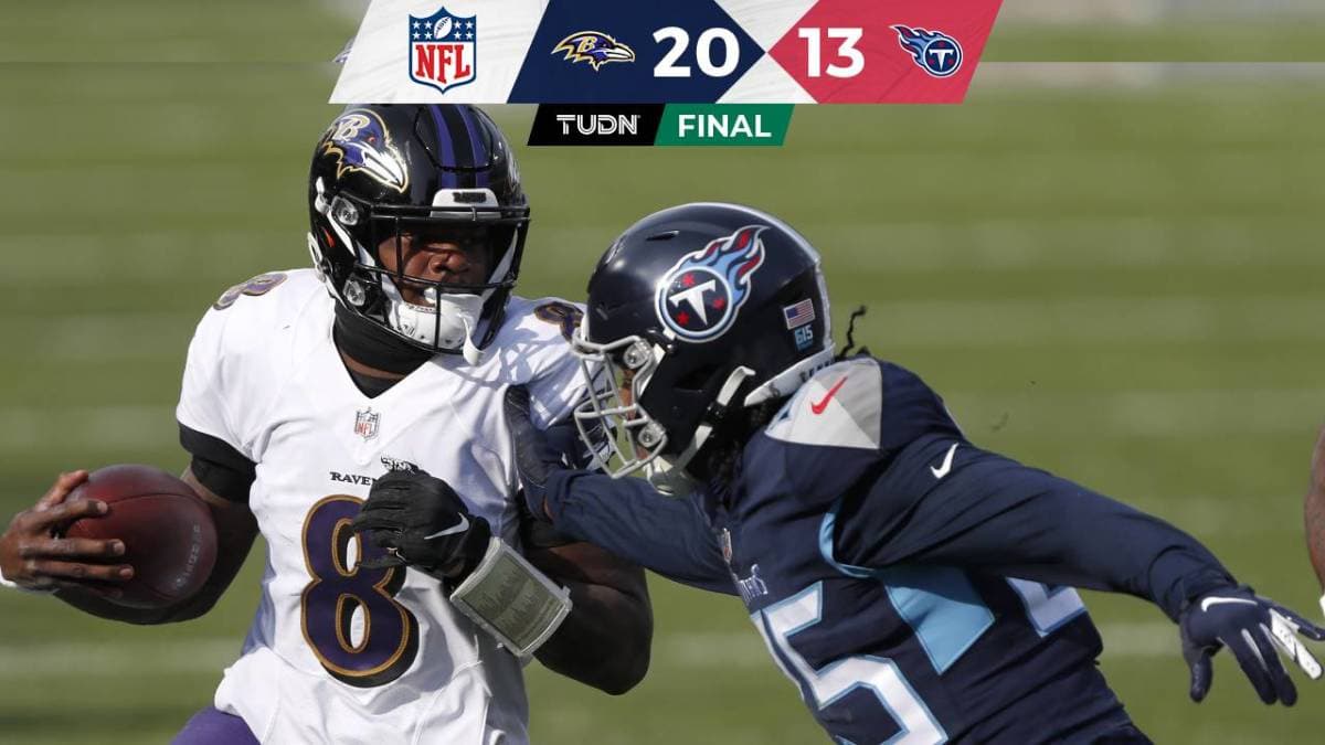 Lamar Jackson y los Ravens pueden con los Titans