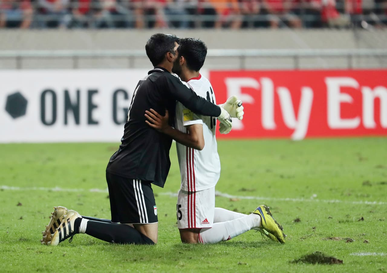 Irán fue otro de los equipos que obtuvo muy pronto su cupo gracias a su poderío en el grupo A de la zona de Asia, donde tomó suficiente ventaja para celebrar temprano.