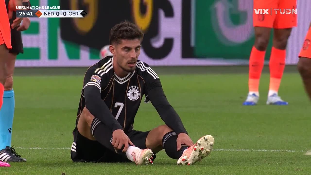 ¡Se encienden las alarmas! Kai Havertz sale de cambio después de un golpe