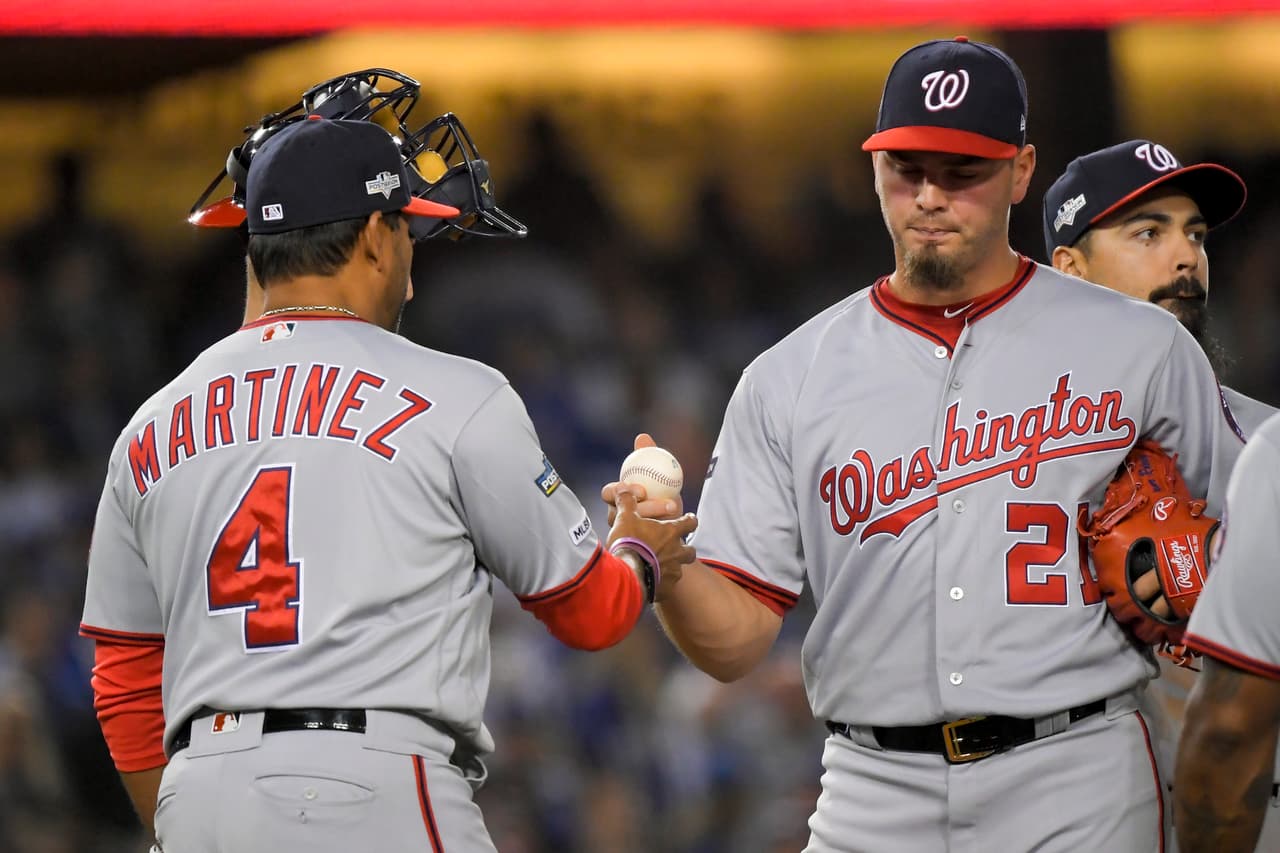 Los Dodgers se llevan el juego 1 de la Serie Divisional de la Liga Nacional 6-0 sobre los Nationals con un brillante pitcheo de Walker Buehler y una gran ofensiva liderada por Max Muncy.