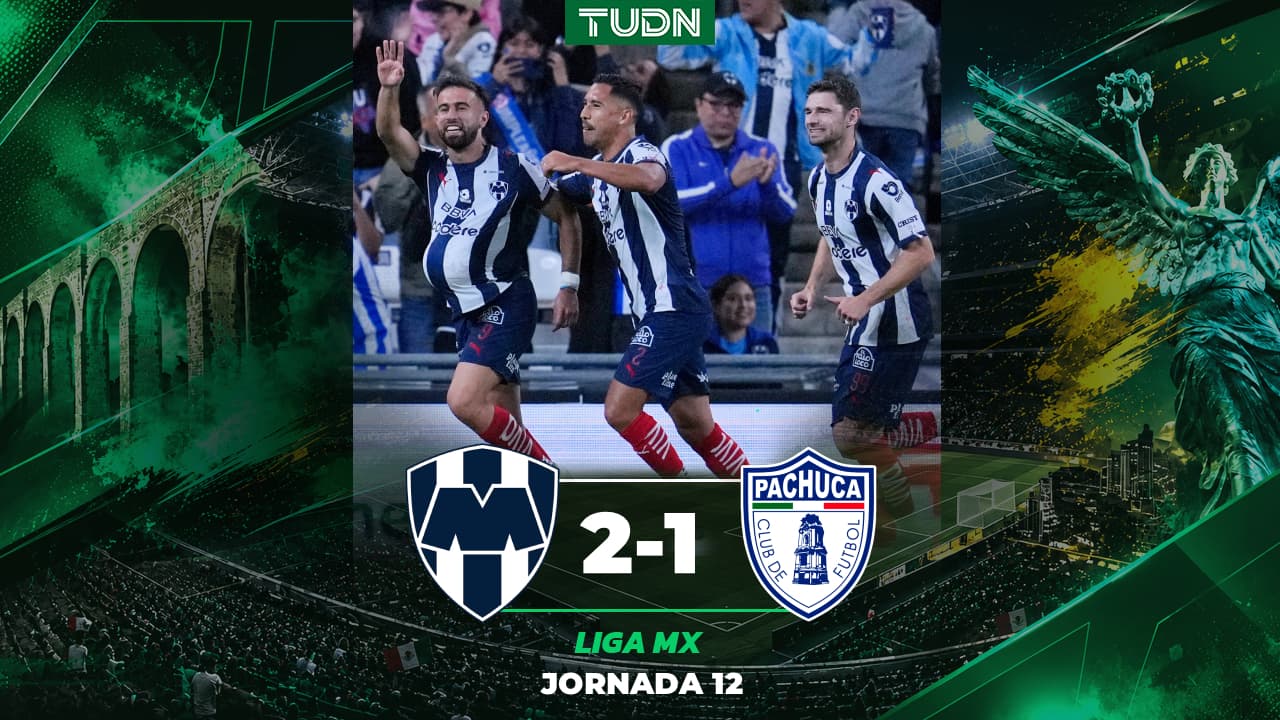 Resumen | Monterrey vs. Pachuca: Rayados se queda los 3 puntos en casa