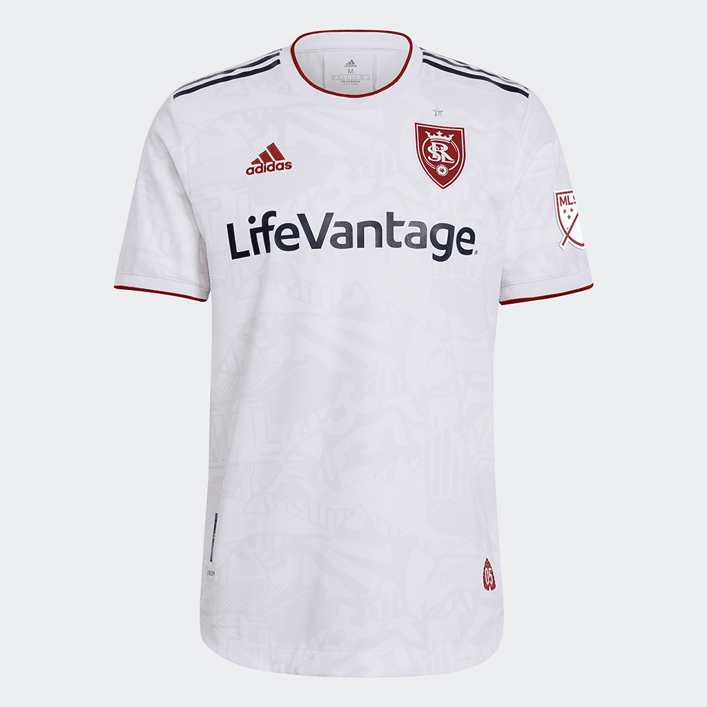 Detalles de la nueva camiseta de RSL.