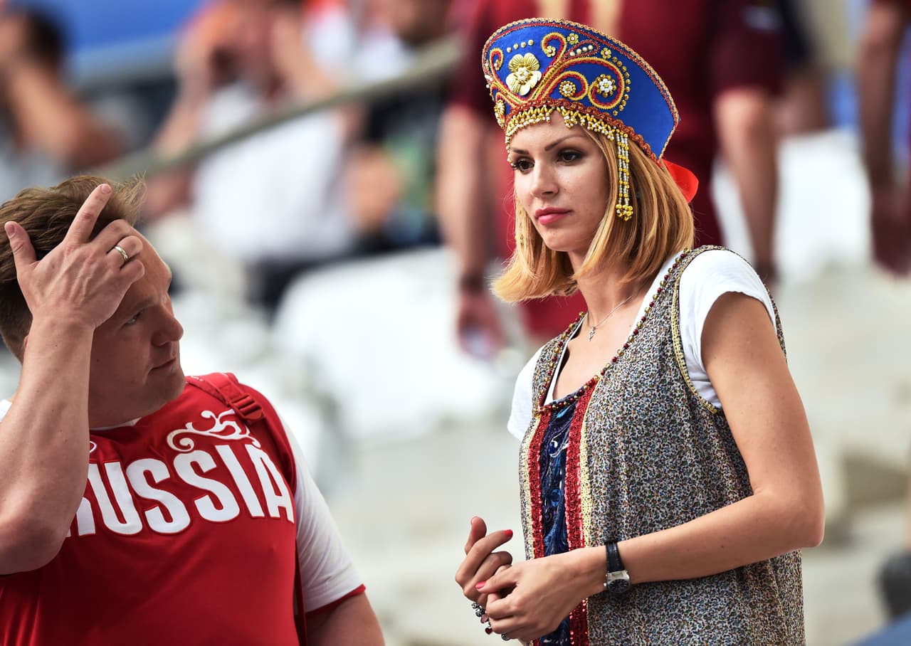 Mira la presencia angelical de Rusia.