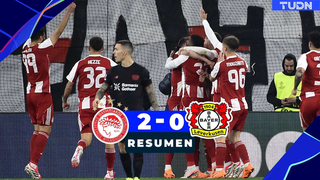 Resumen | Olympiacos saca gran victoria ante Leverkusen