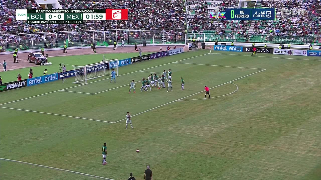 ¡TIRO ATAJADO! disparo por Ramiro Vaca.