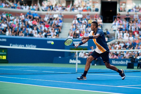 Nick Kyrgios no pudo ganar ningún set ante el tenista rankeado en el segundo puesto del mundo.