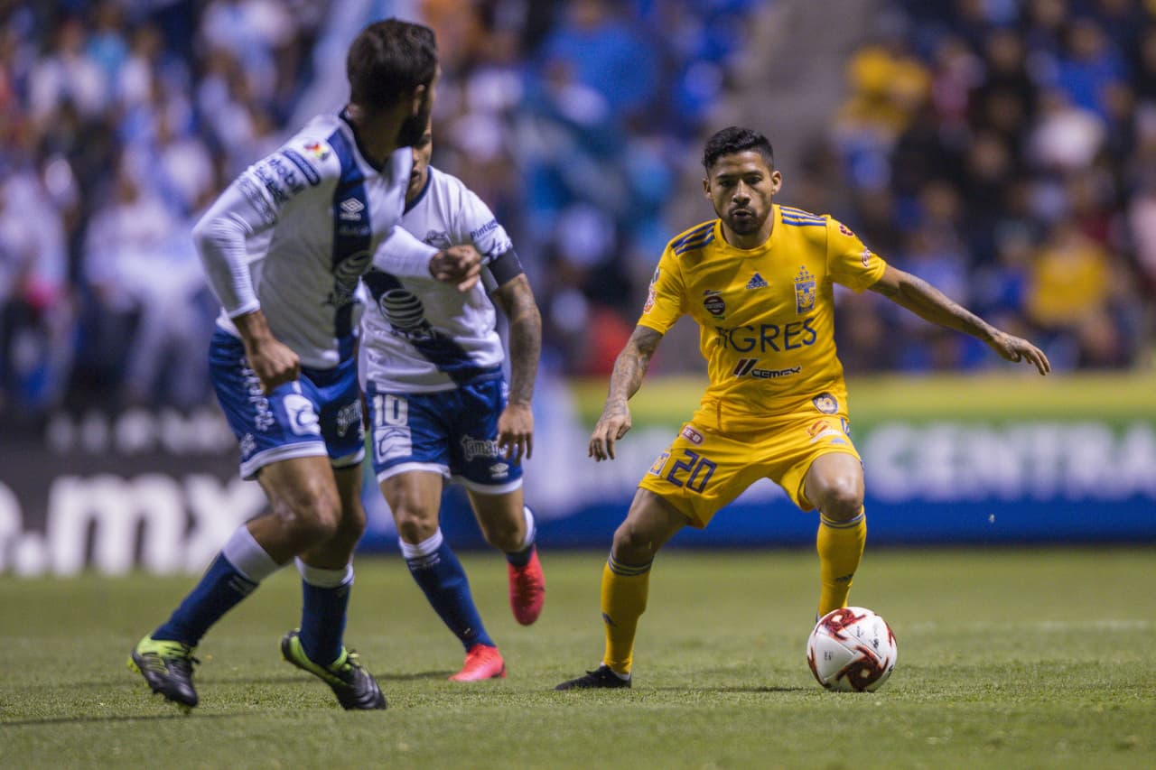 Tigres no logra romper el 0-0 en Puebla y se conforman en llevarse un punto a casa.