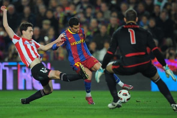 Los locales se volcaron al frente, pero el cuadro de Bilbao era una muralla.