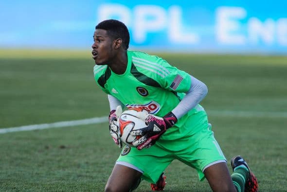 ANDRE BLAKE (JAM) | Una de las promesas del arco en la CONCACAF, al portero de Philadelphia Union lo han comparado con el legendario alemán Oliver Kahn.