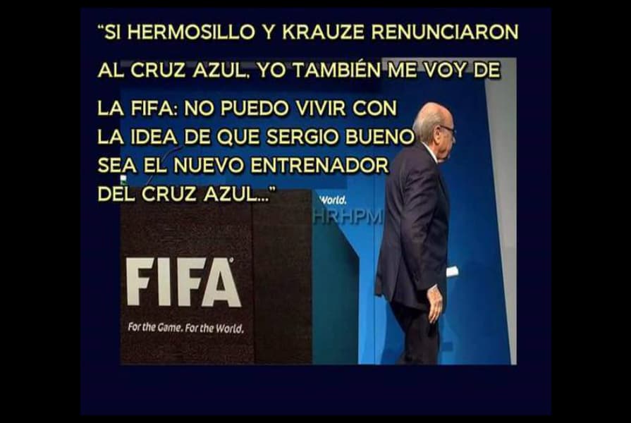Los memes de la salida de Blatter de la FIFA