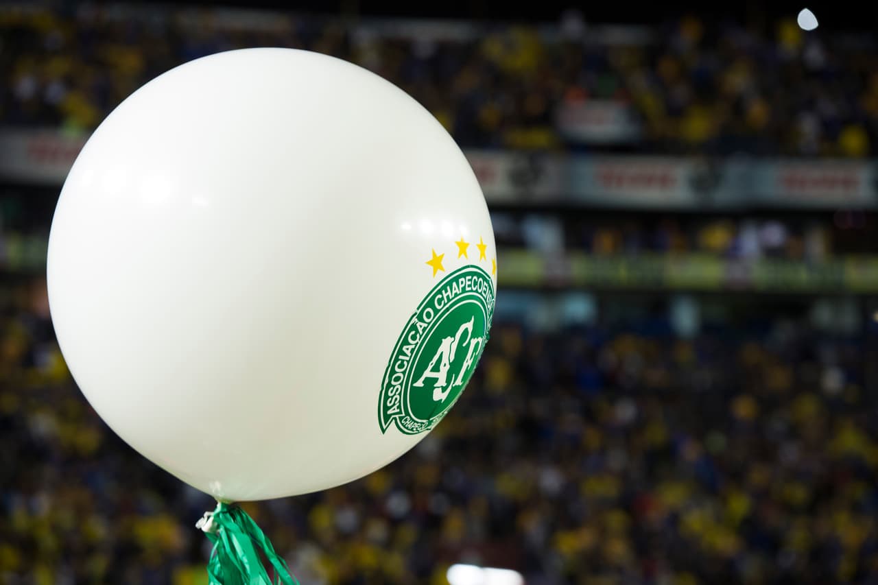 'Asociación Chapecoense de Futebol', decían los globos.