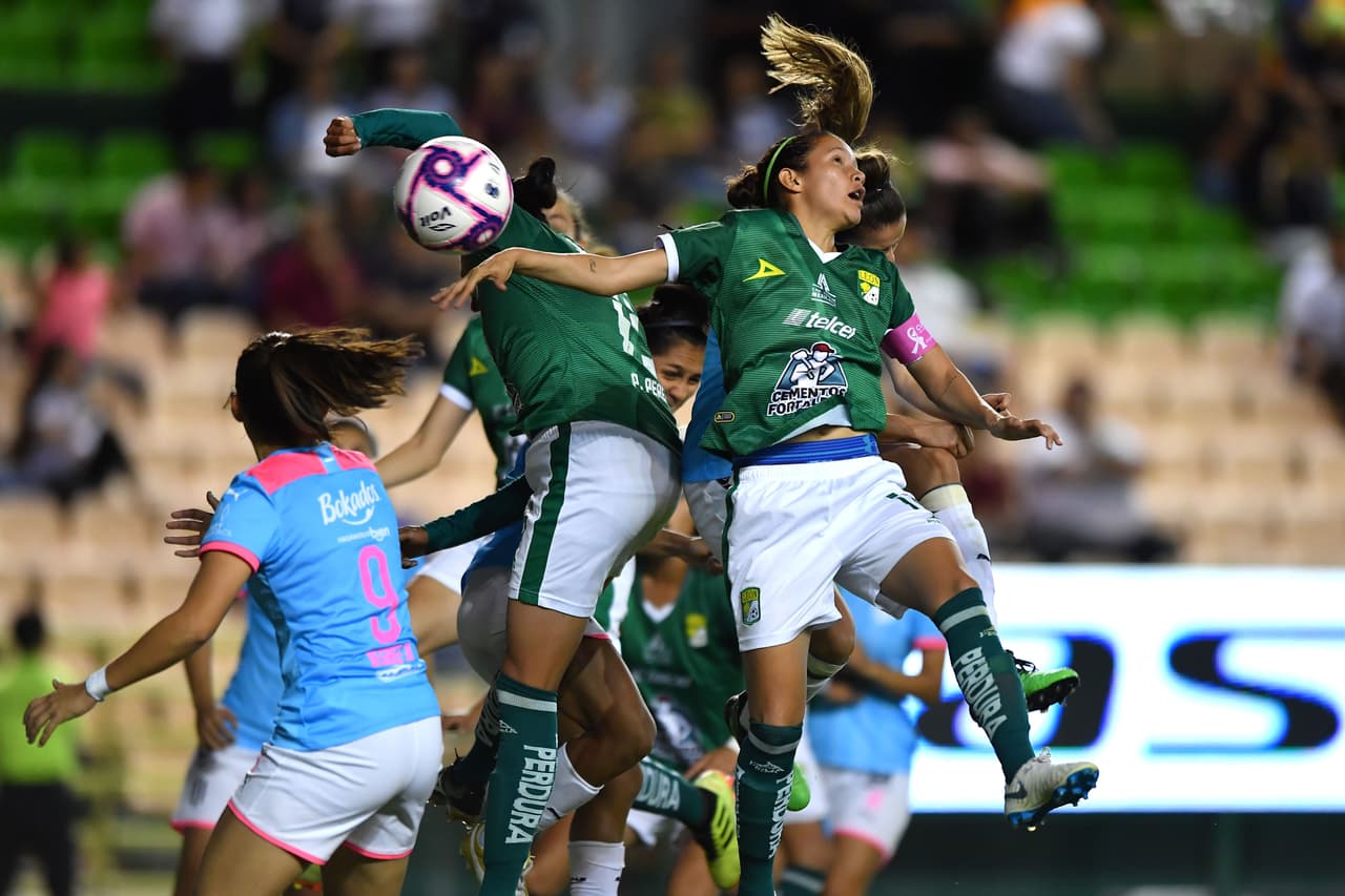 Por Monterrey marcaron: Mónica Desiree y Diana Evangelista (2); para las locales descontó Sanjuana De Jesús Muñoz.