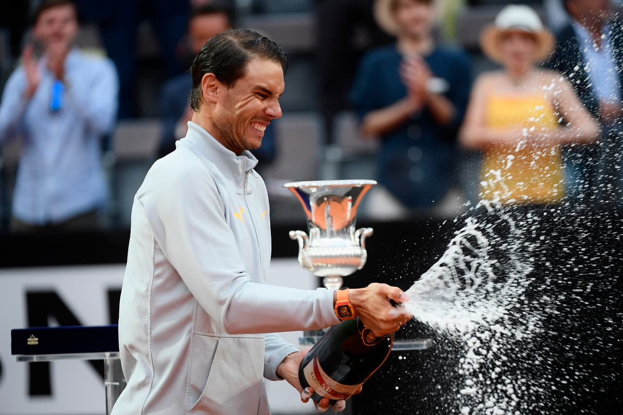 Octavo título de Nadal en Roma: "Tener esta copa conmigo es especial"