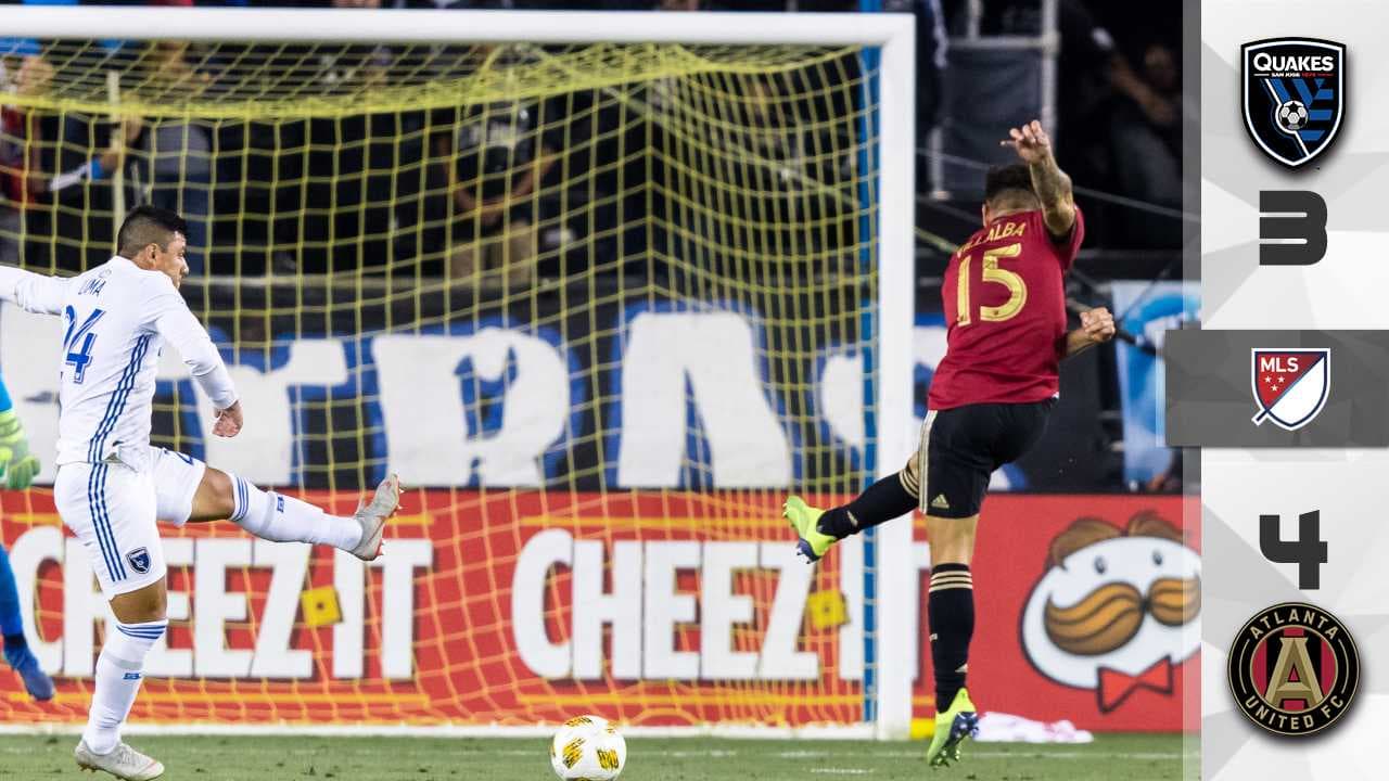 Héctor Villalba impulsa remontada y triunfo de Atlanta en San José con golazo de antología