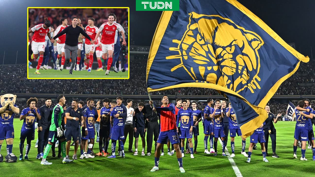Pumas se ilusiona con el título del Arsenal