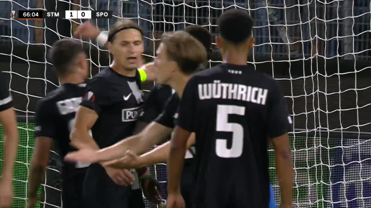 ¡TIRO ATAJADO! disparo por Paulinho.