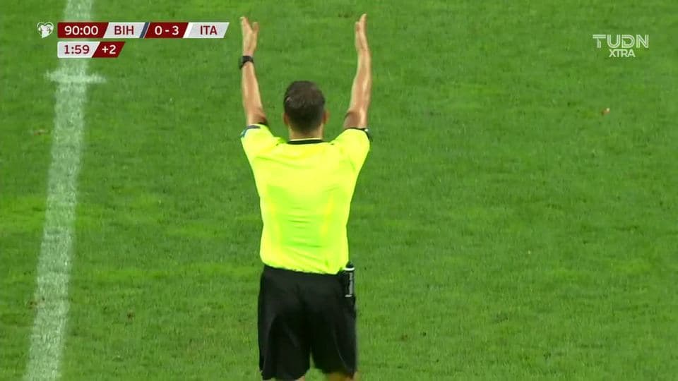 ¡Terminó el segundo tiempo!