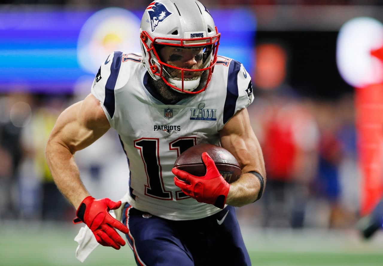 El más feliz es Brady: Patriots extienden al WR Julian Edelman