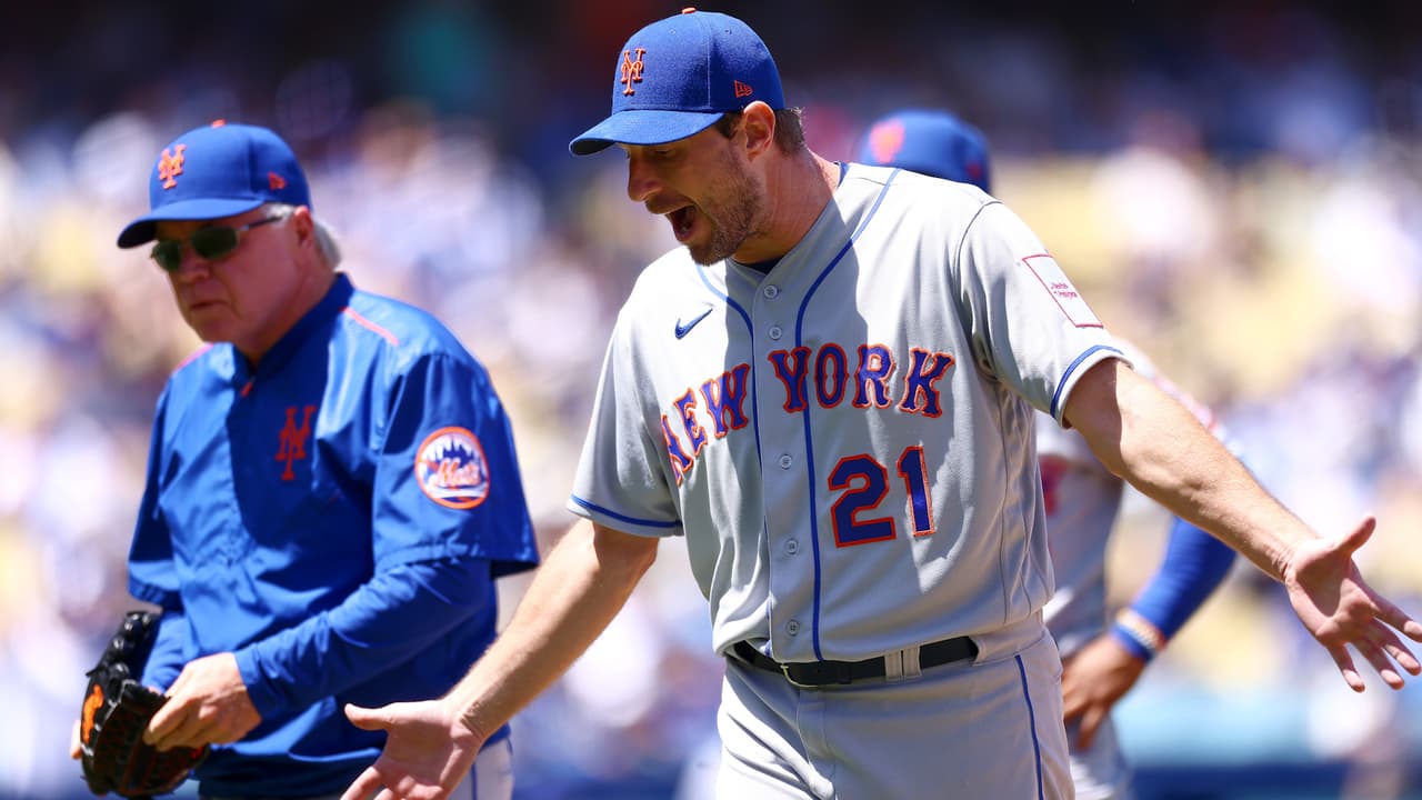 ¡Insólito! Expulsan a Scherzer por posible trampa y hace berrinche