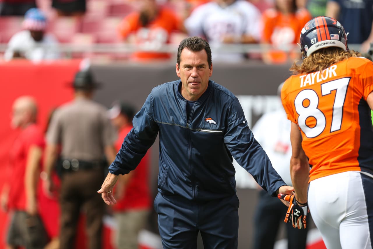 Gary Kubiak fue diagnosticado con migraña y no estará en el juego vs. Chargers