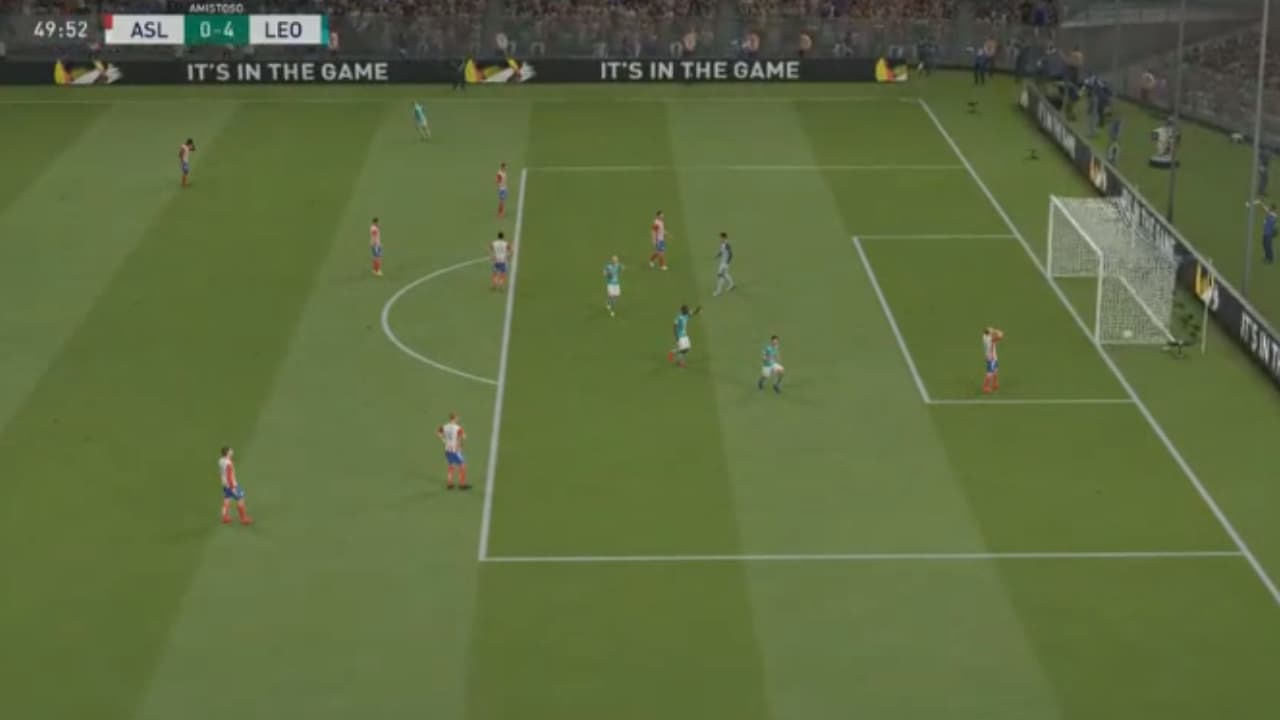 Sosa, representando al León, destrozó 6-1 a Reyes, representante del Atlético San Luis.