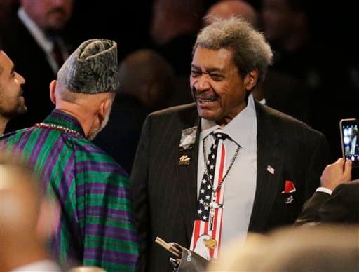 Don King, fue promotor de Ali.