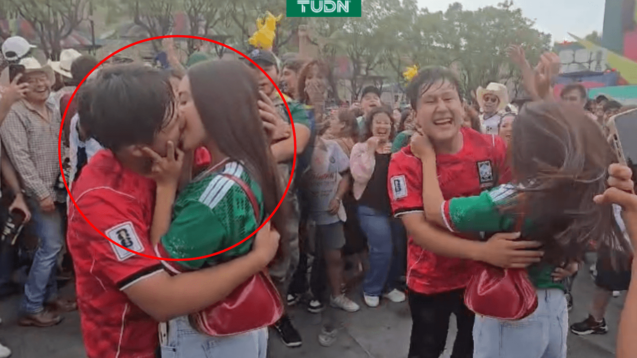 ¡Corea sí gano! Aficionado se vuelve viral al besar a mexicana en festejos del Mundial 2026