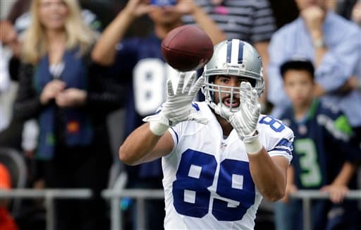 El TE de los Dallas Cowboys entra a su tercer año en la NFL este 2015, checa sus mejores imágenes (AP-NFL).