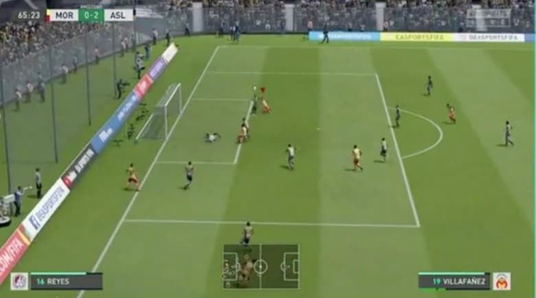 Luis Reyes comanda la goleada del Atlético San Luis sobre el Morelia del portero Luis Malagón.