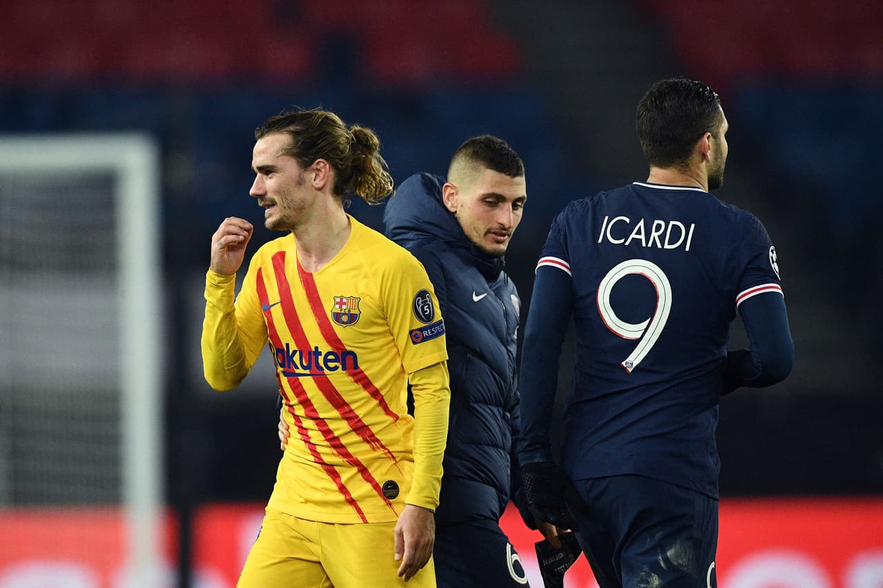 Griezmann defiende a Leo Messi por fallar penal contra PSG