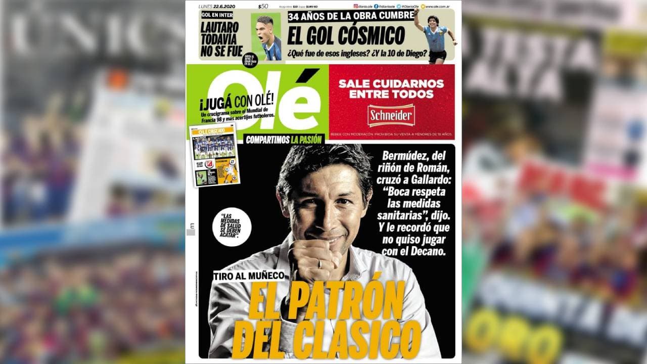 Desde argentina un especial más del Diario Olé.