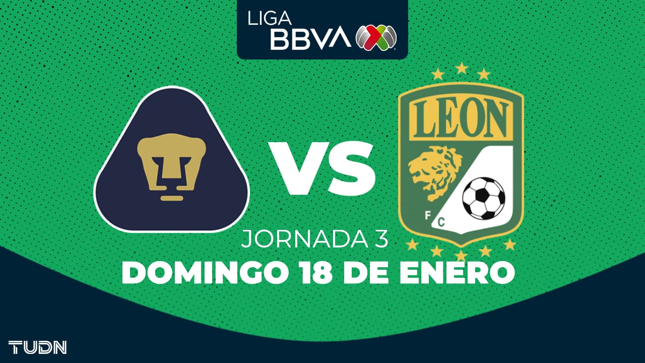 ¡Otro duelo felino! Así puedes ver Pumas vs. León del Clausura 2026