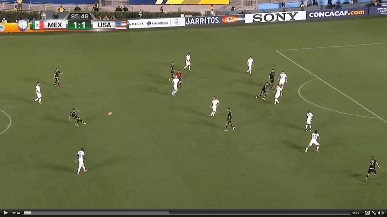 Mexico's second goal