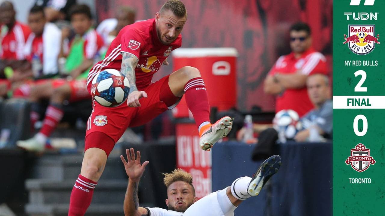 Red Bulls logró un trabajado triunfo en casa ante un complicado Toronto FC