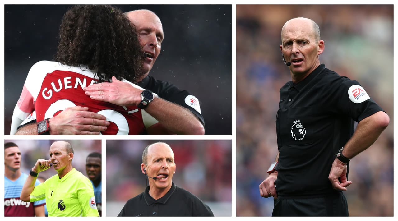 Mike Dean fue promovido a la Premier League en 2003 y desde entonces su estilo carismático sigue robándose el show.